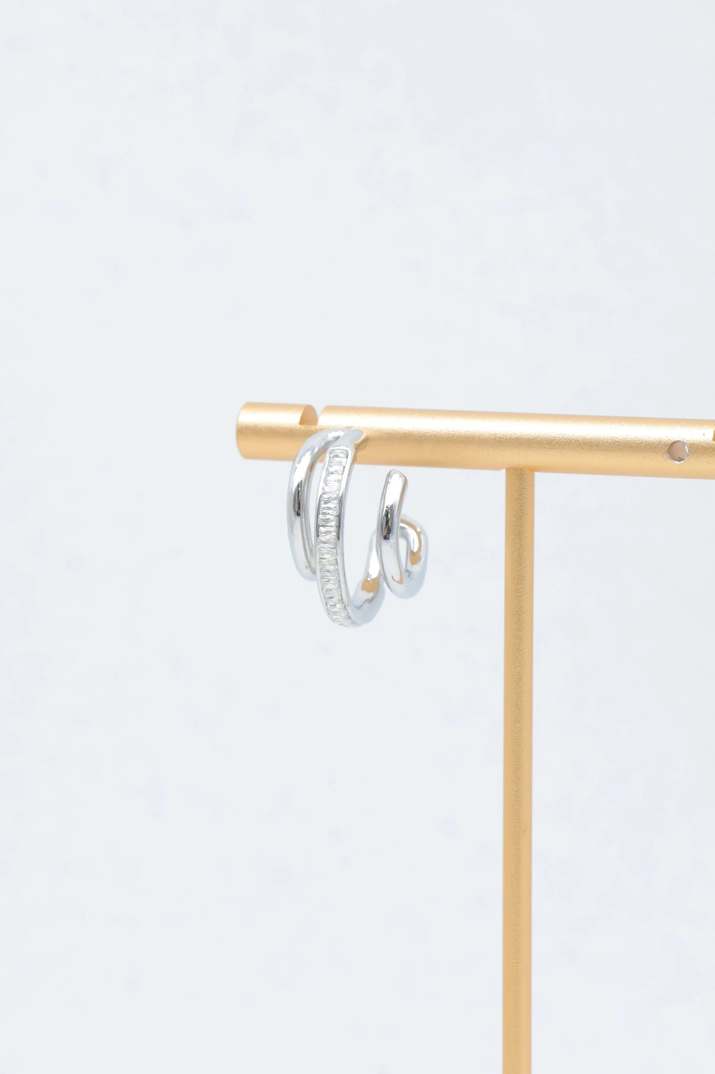 Boucles d’oreilles en acier inoxydable