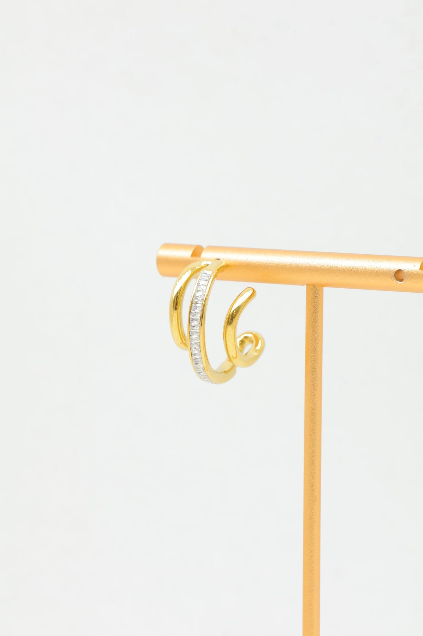 Boucles d’oreilles en acier inoxydable