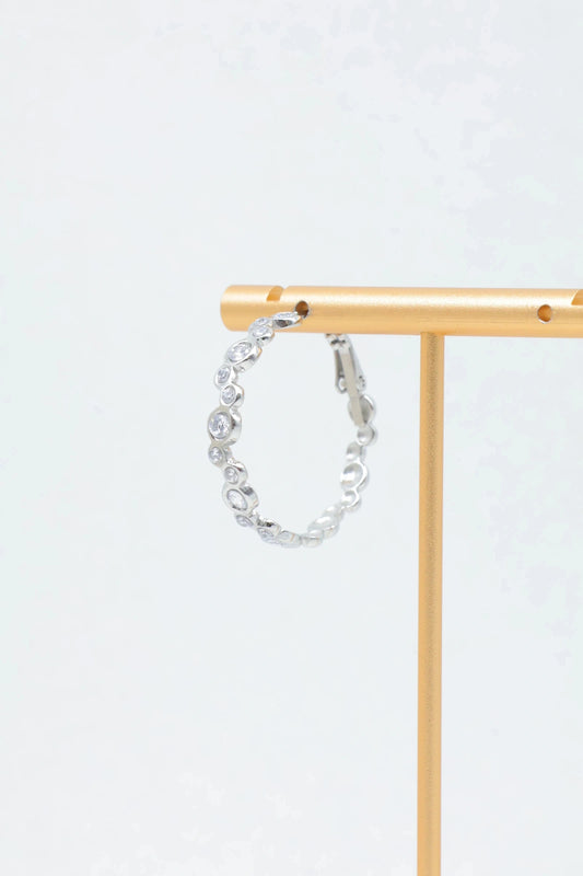 Boucles d’oreilles en acier inoxydable