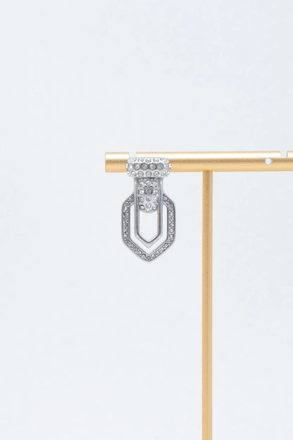 Boucles d’oreilles en acier inoxydable