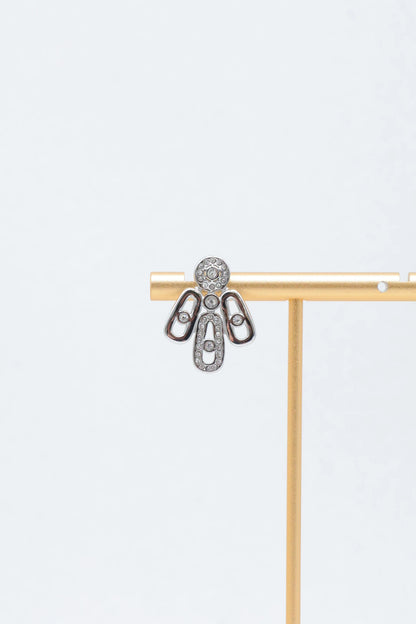 Boucles d’oreilles en acier inoxydable