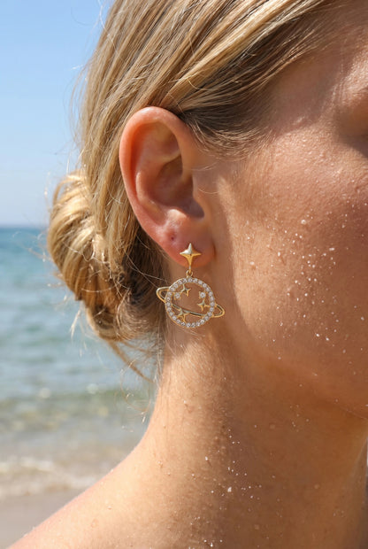 Boucles d’oreilles en acier inoxydable
