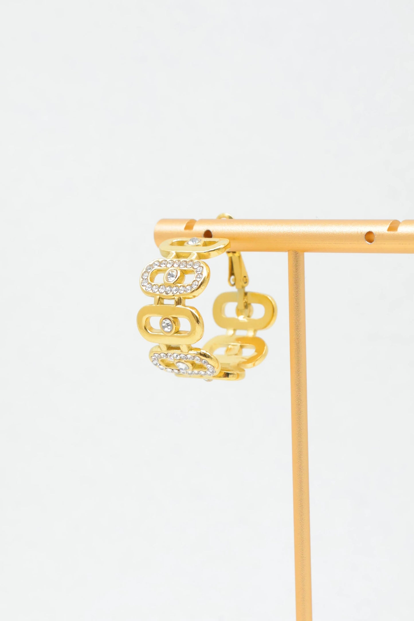 Boucles d’oreilles en acier inoxydable