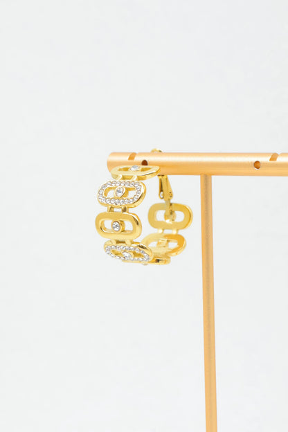 Boucles d’oreilles en acier inoxydable