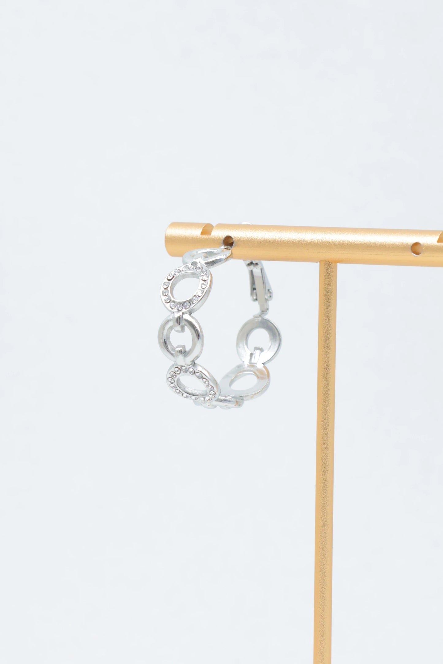 Boucles d’oreilles en acier inoxydable