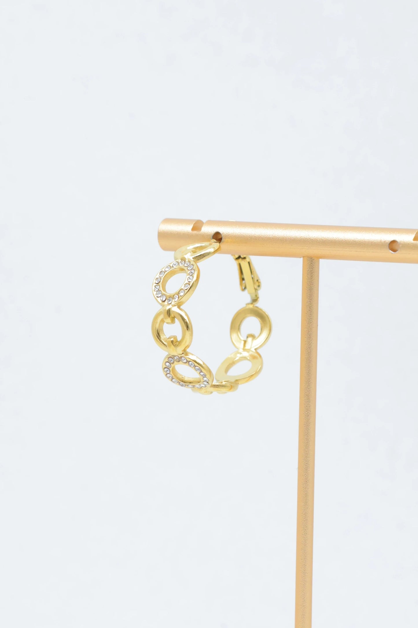 Boucles d’oreilles en acier inoxydable