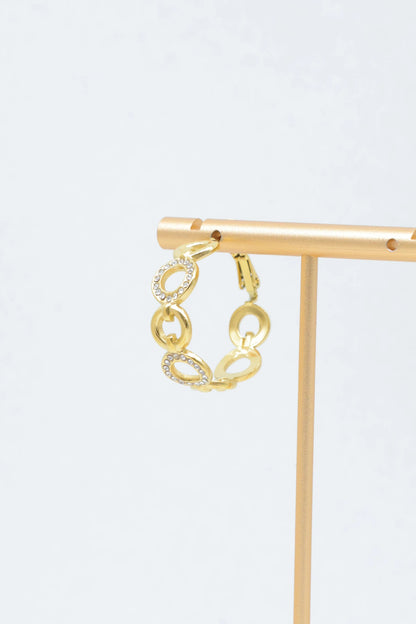 Boucles d’oreilles en acier inoxydable