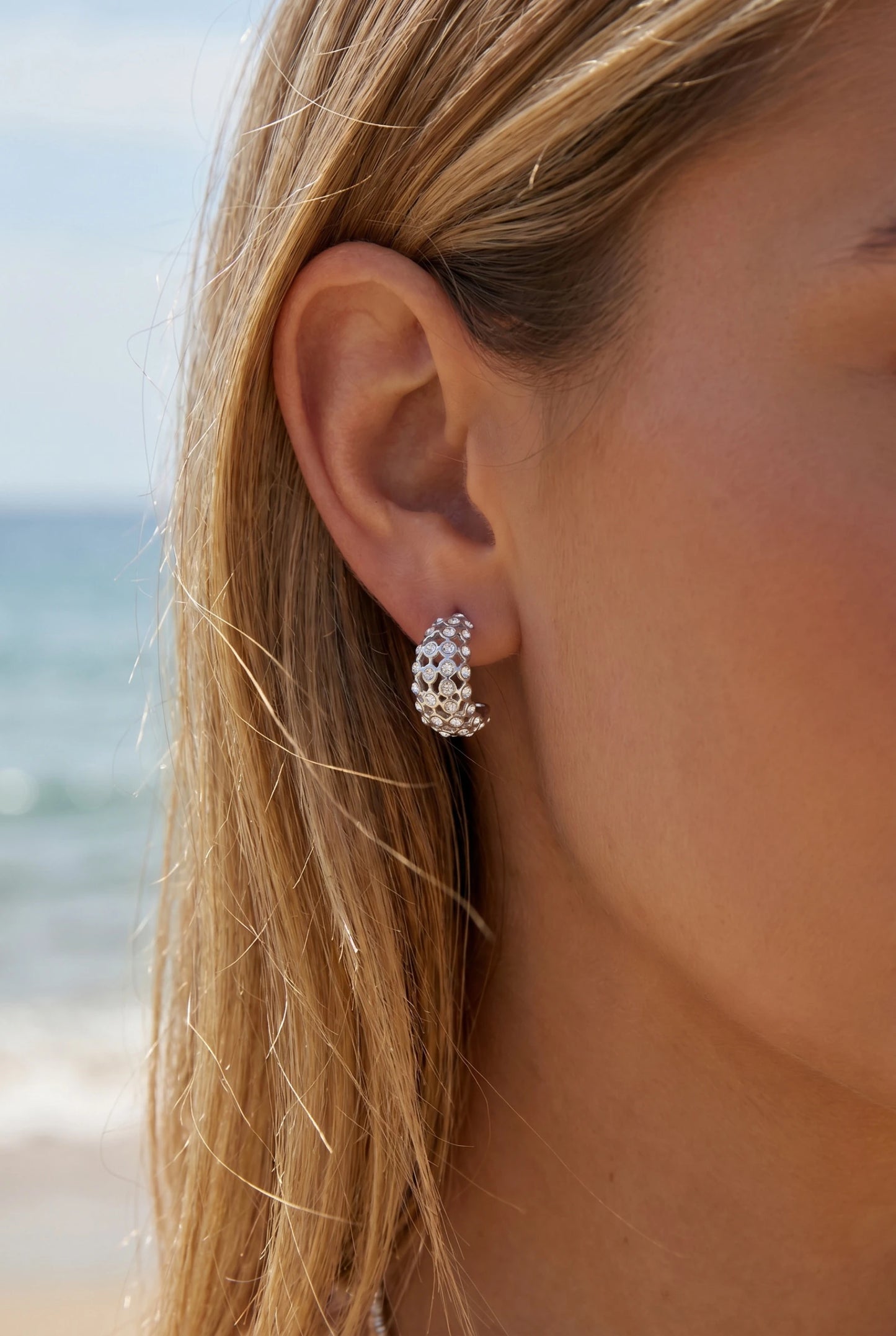 Boucles d’oreilles en acier inoxydable