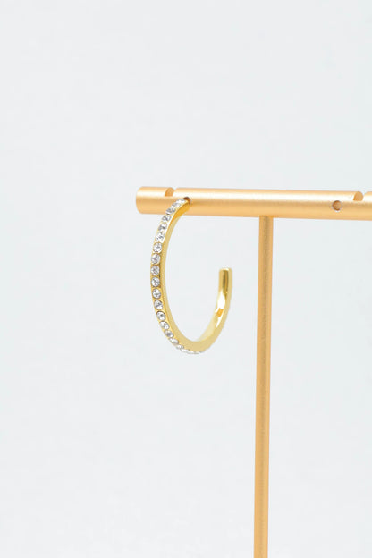 Boucles d’oreilles en acier inoxydable