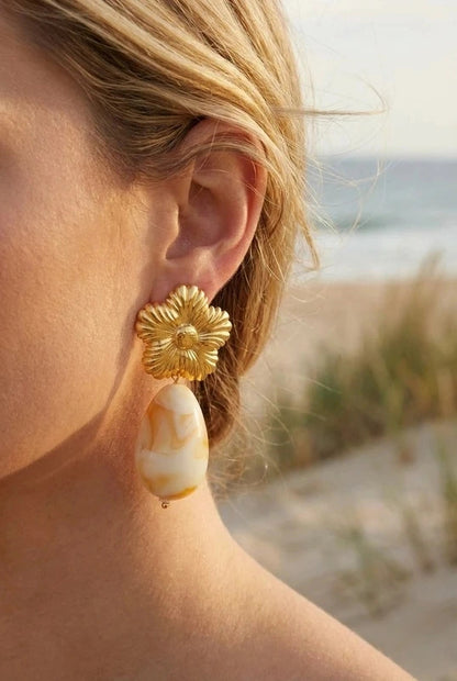 Boucles d’oreilles en acier inoxydable