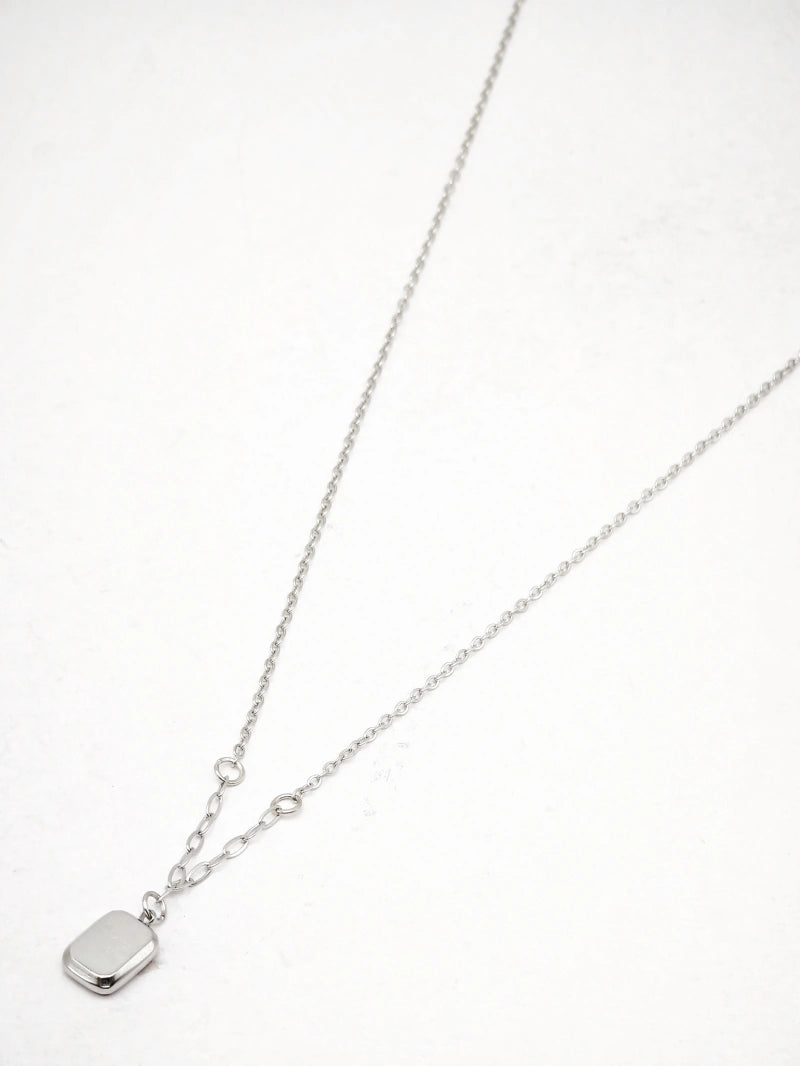 Collier en acier inoxydable - ARGENT