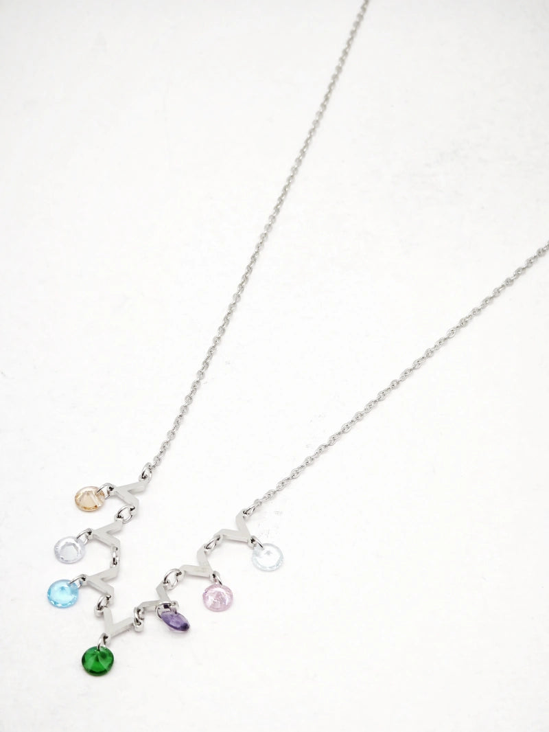 Collier en acier inoxydable - ARGENT