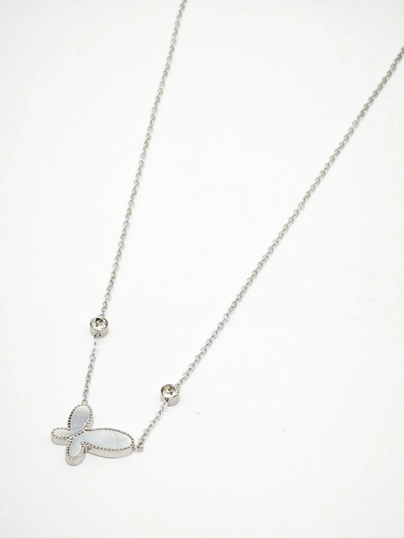 Collier en acier inoxydable - ARGENT