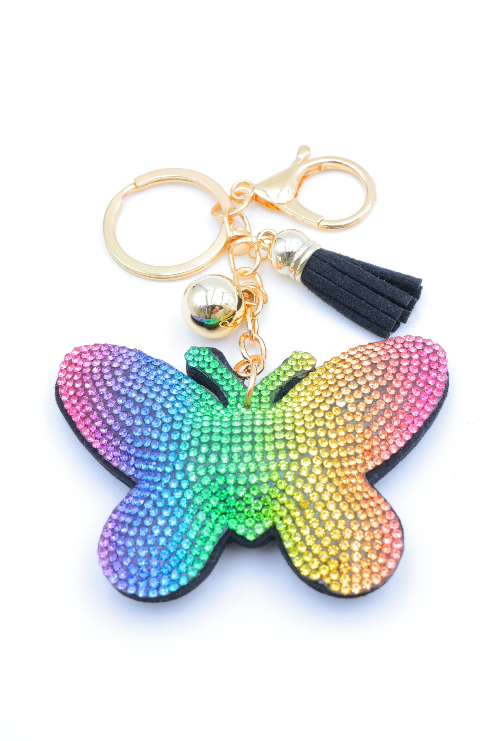 Porte clé papillon - MULTICOLORE