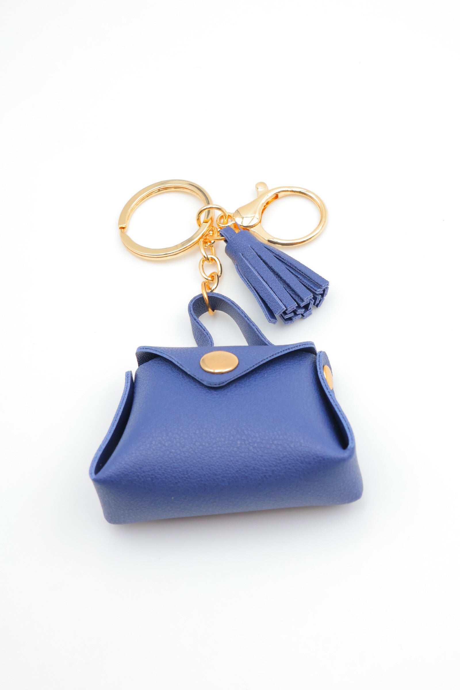 Porte clé sac à main - BLEU
