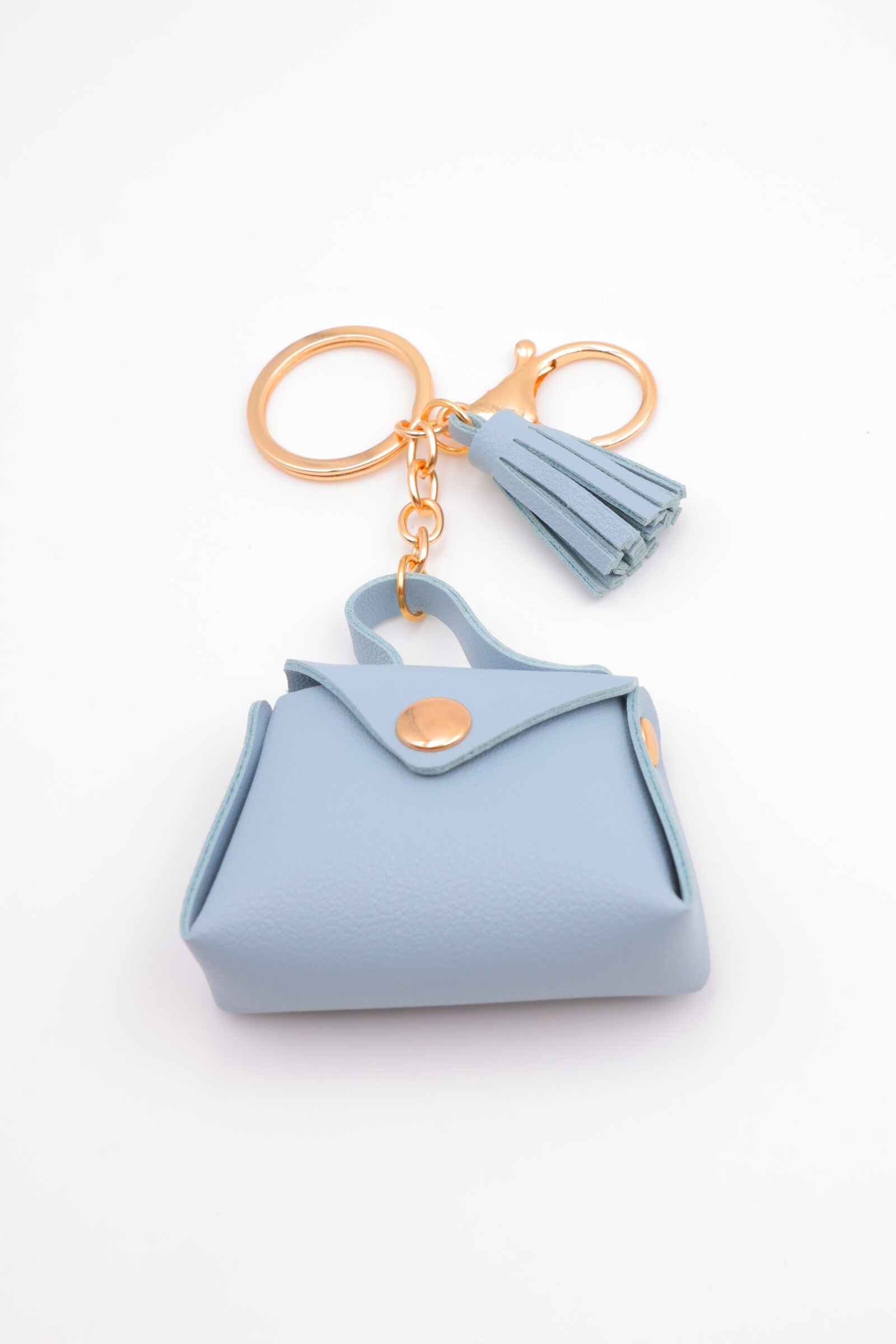 Porte clé sac à main - GRIS