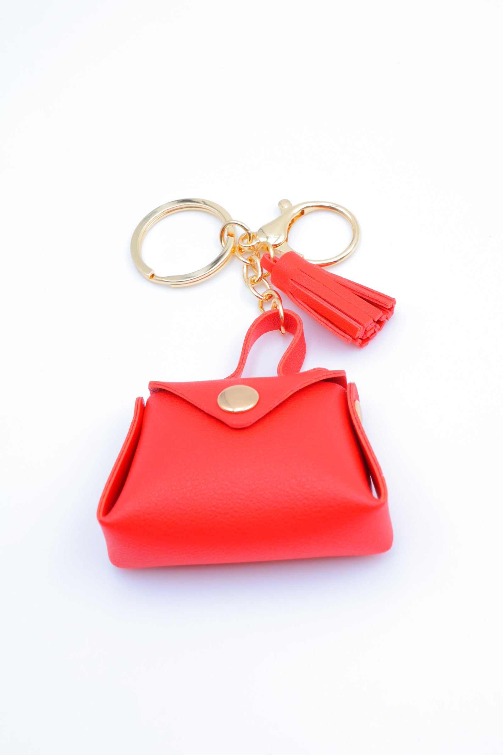 Porte clé sac à main - ROUGE