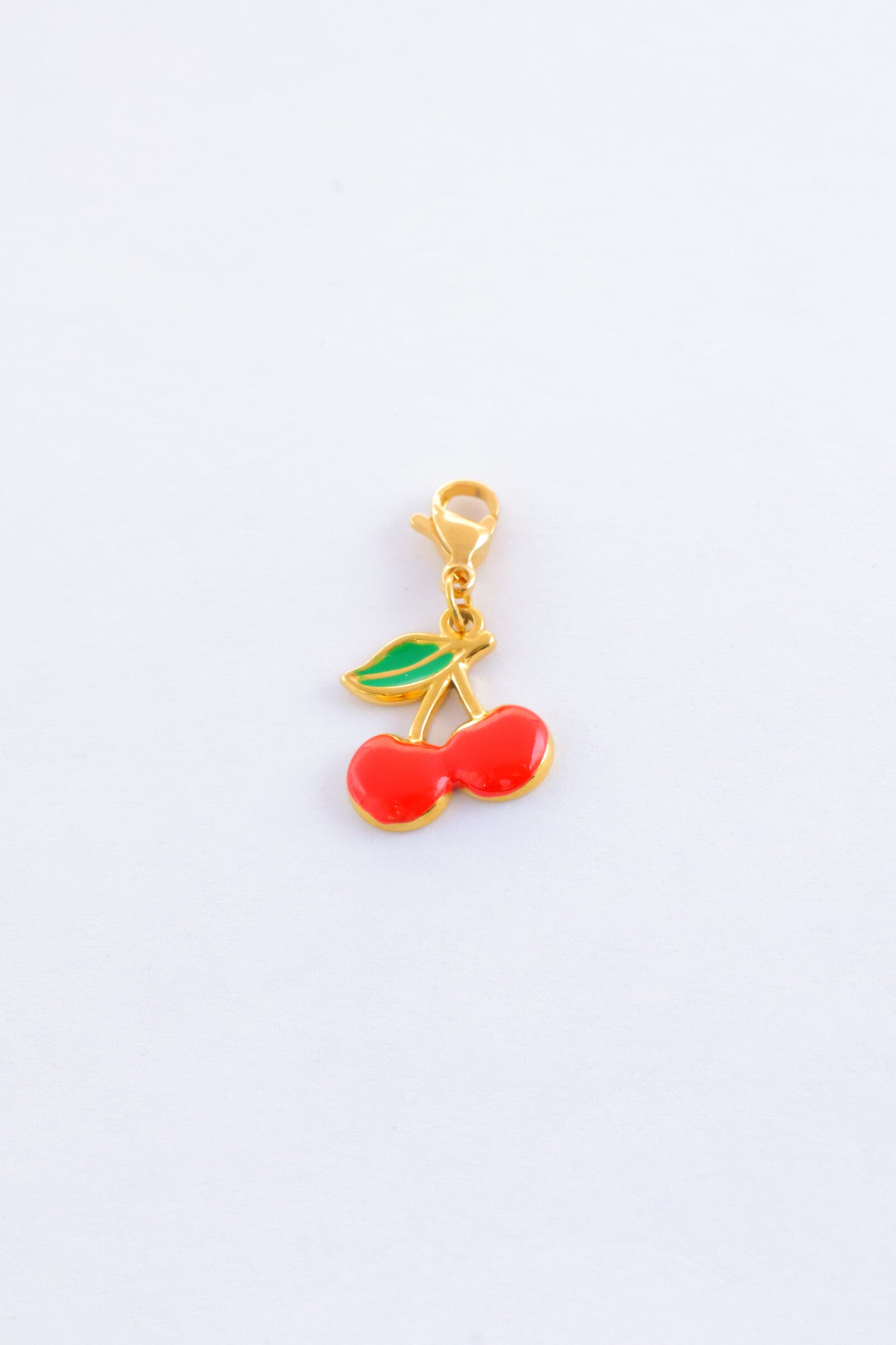Pendentif cerise en acier inoxydable - DORÉ