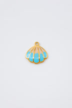 Pendentif en acier inoxydable - BLEU