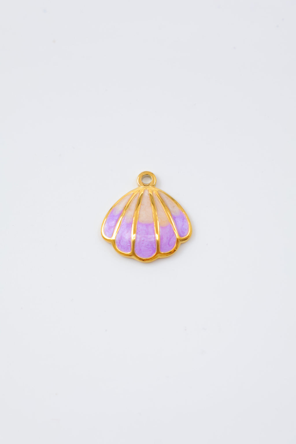 Pendentif en acier inoxydable - VIOLET