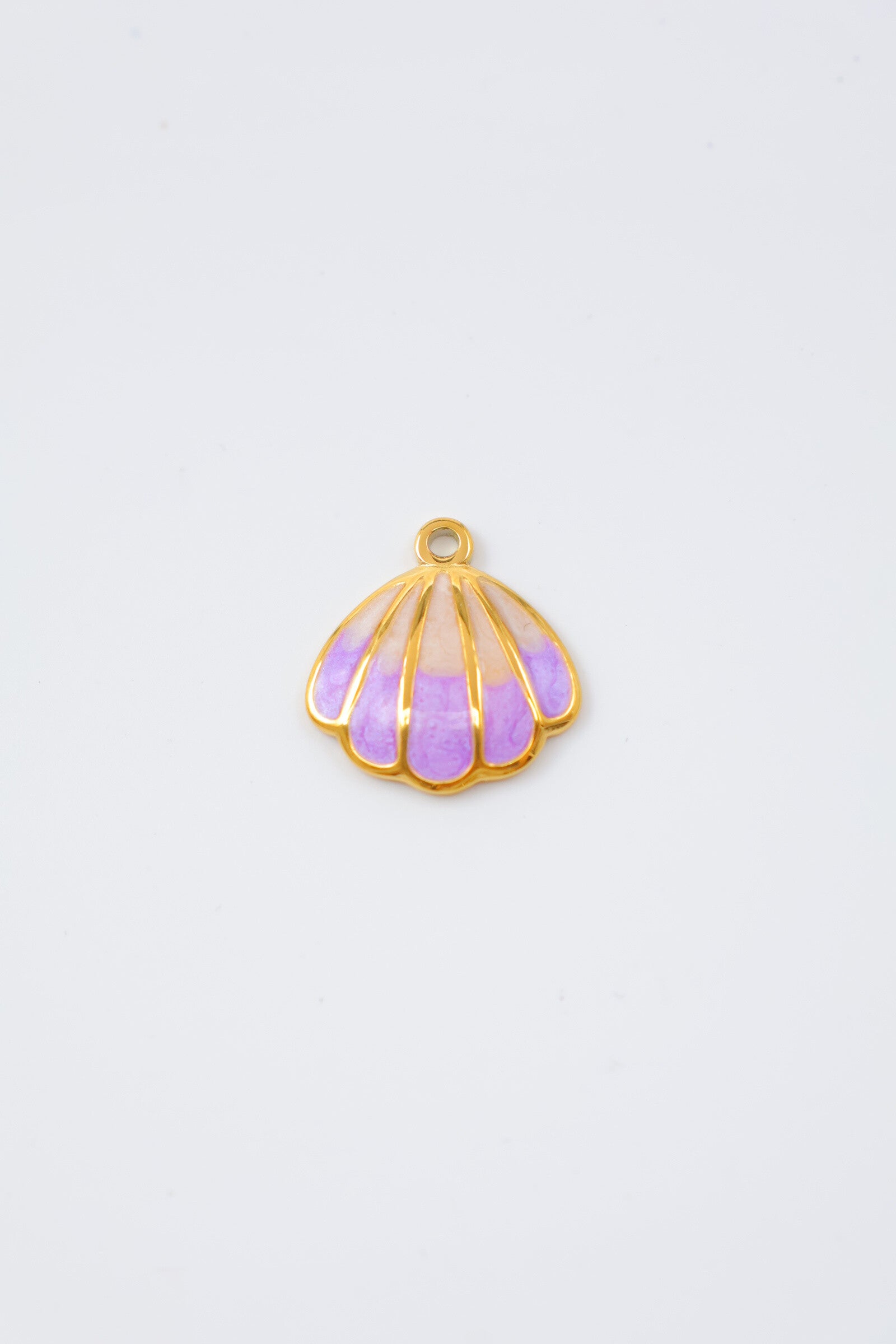 Pendentif en acier inoxydable - VIOLET