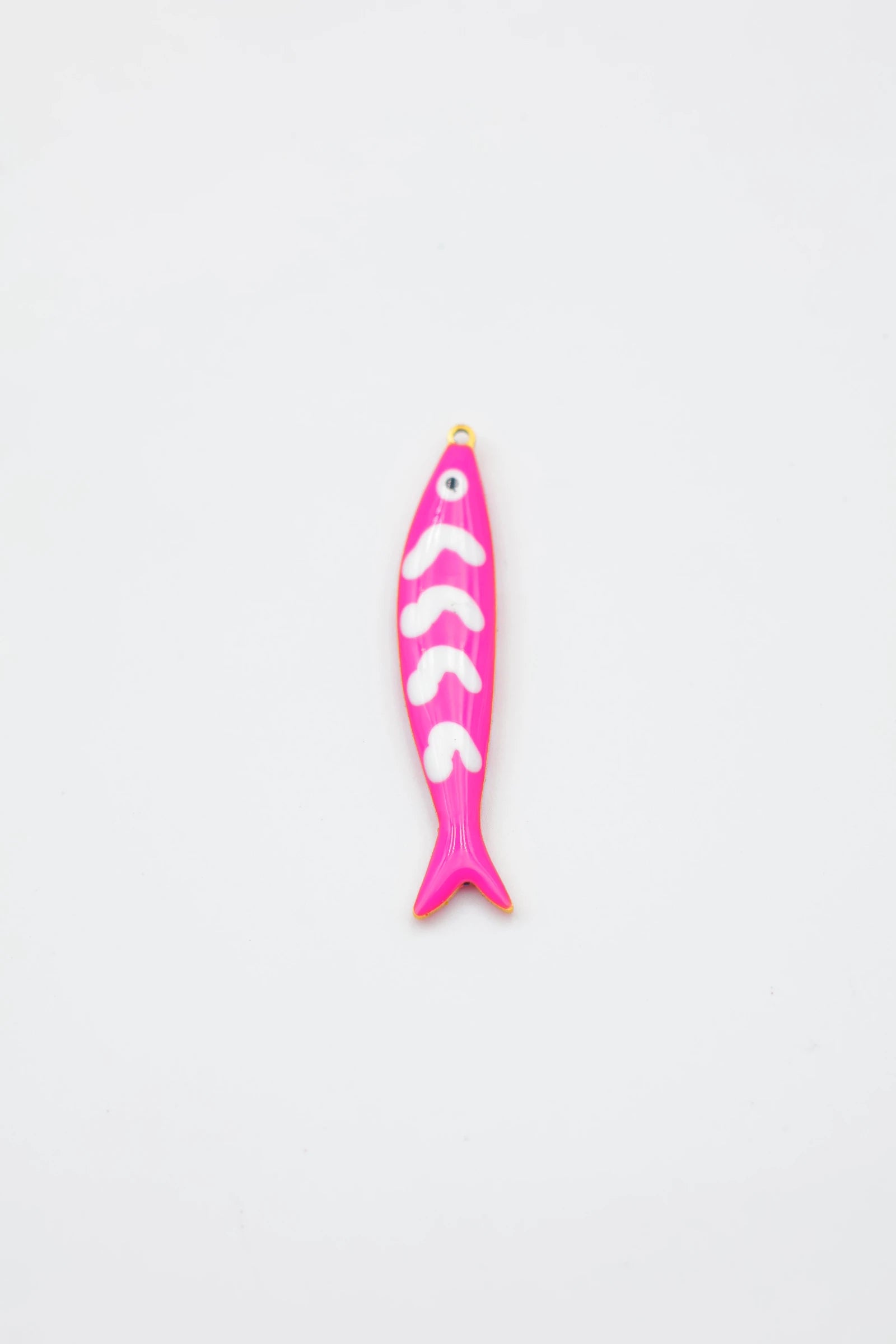 Pendentif en acier inoxydable - FUCHSIA