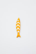 Pendentif en acier inoxydable - ORANGE