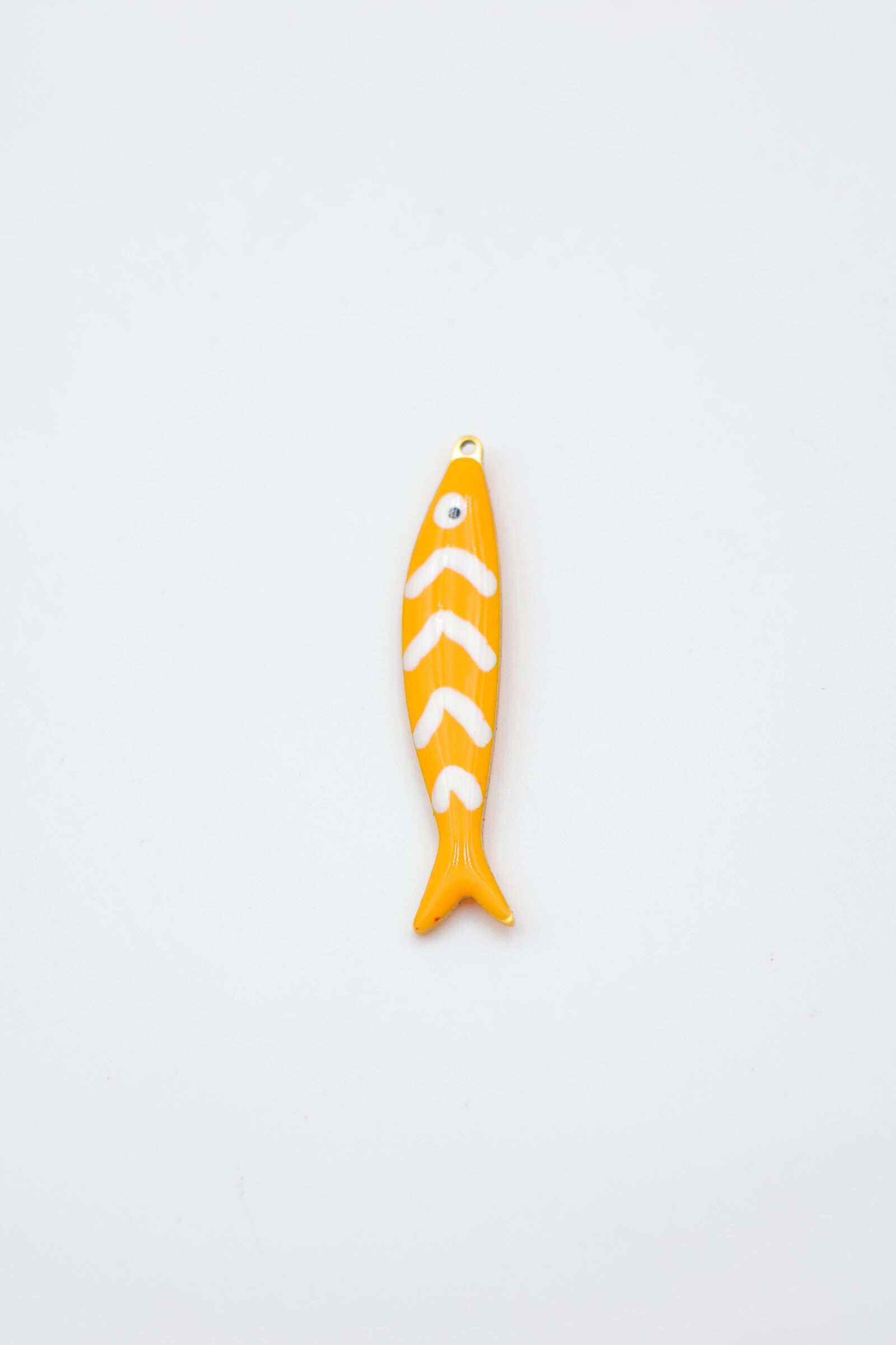 Pendentif en acier inoxydable - ORANGE