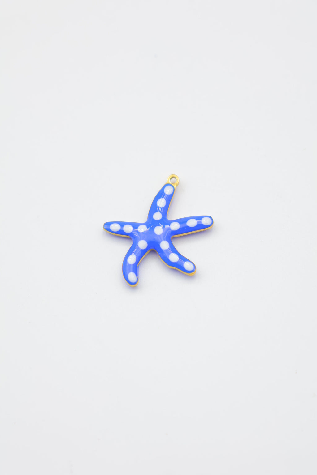 Pendentif en acier inoxydable - BLEU MARINE