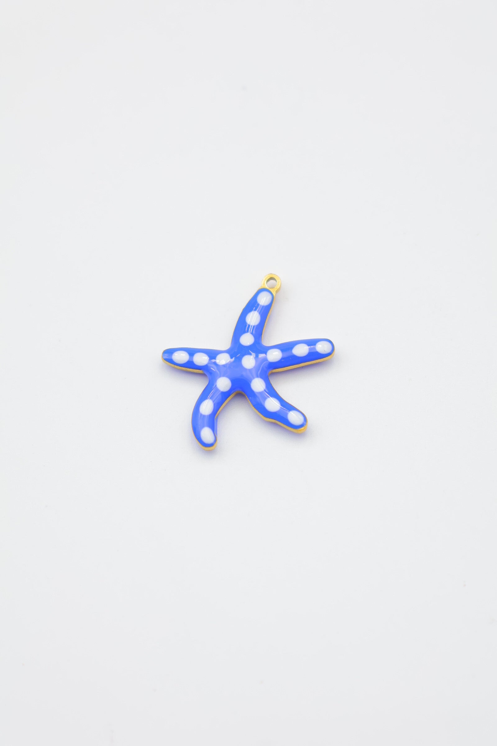 Pendentif en acier inoxydable - BLEU MARINE