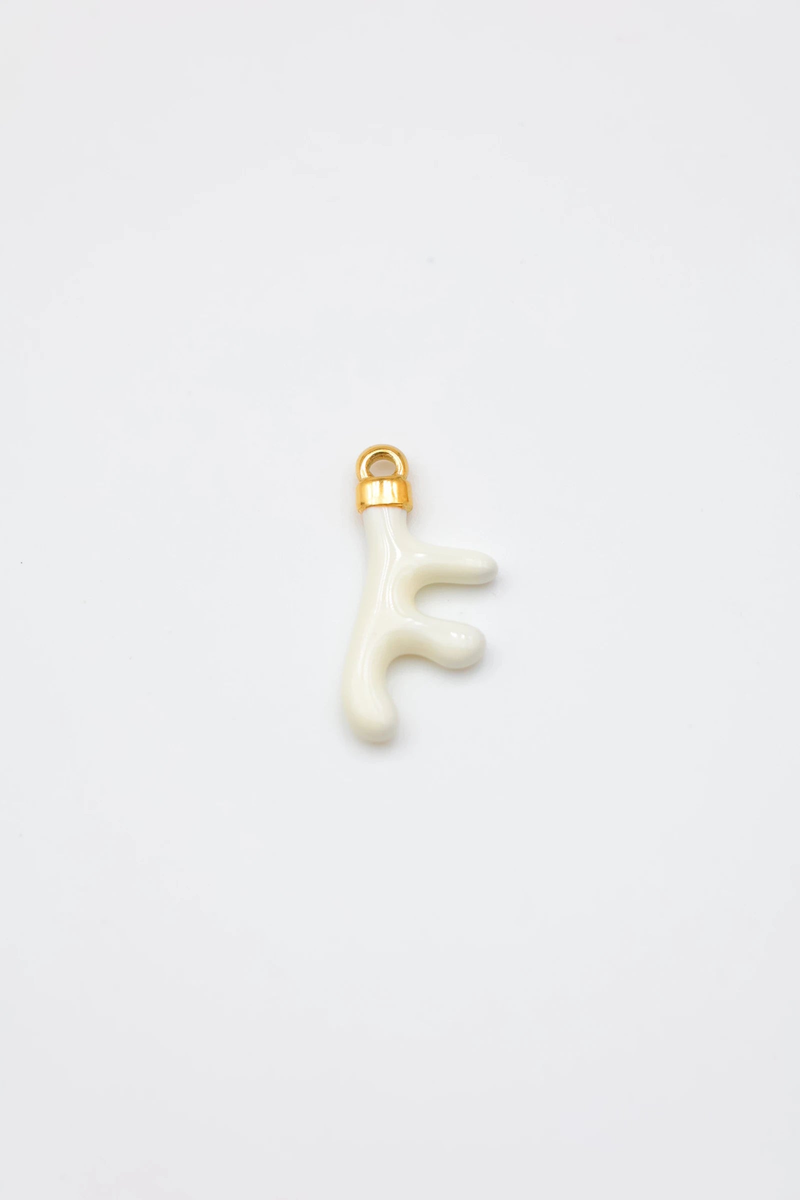 Pendentif en acier inoxydable - BLANC