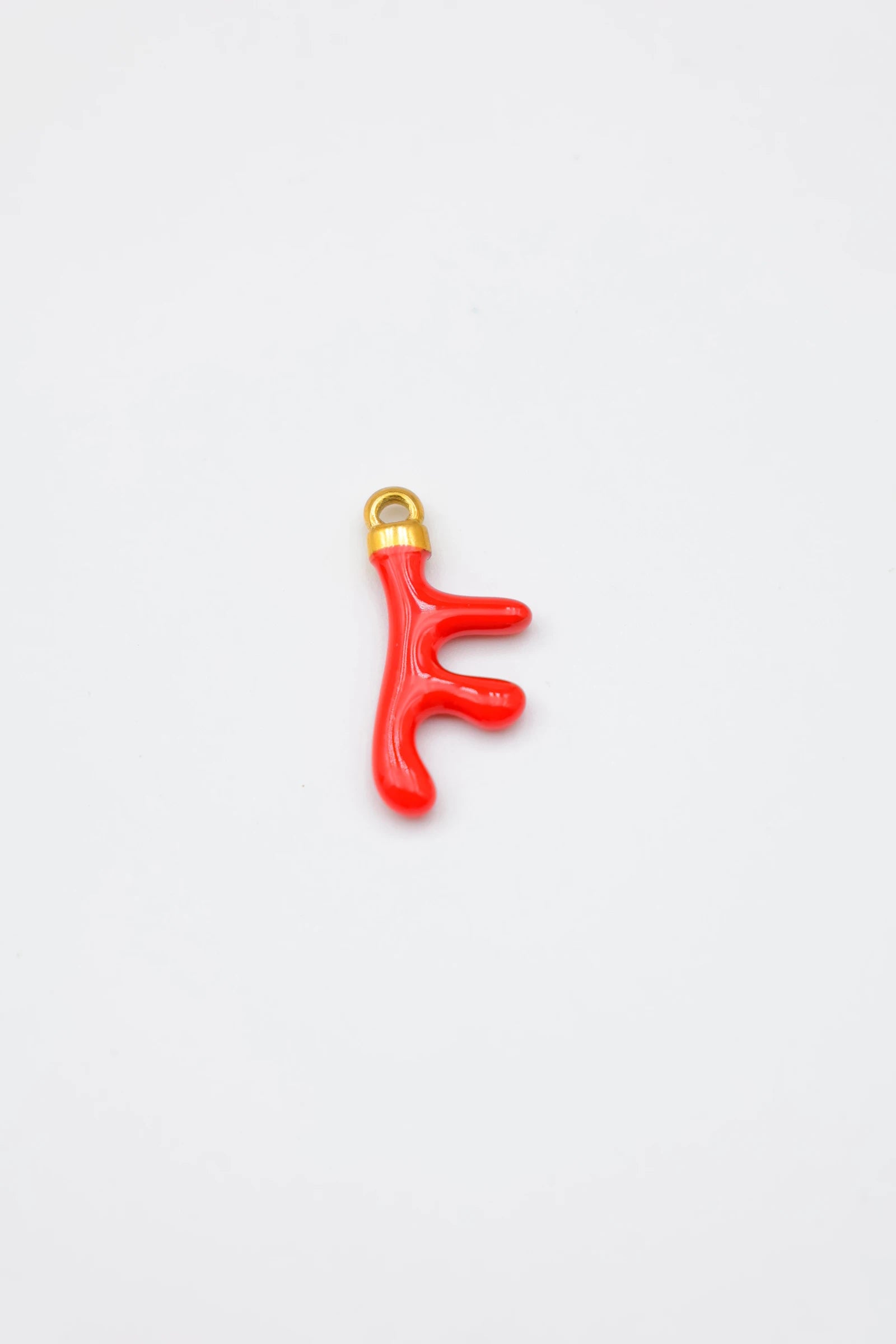 Pendentif en acier inoxydable - ROUGE
