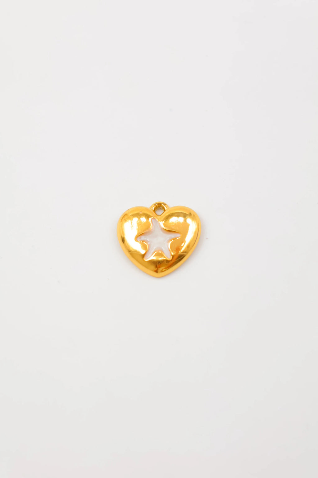 Pendentif en acier inoxydable - BLANC