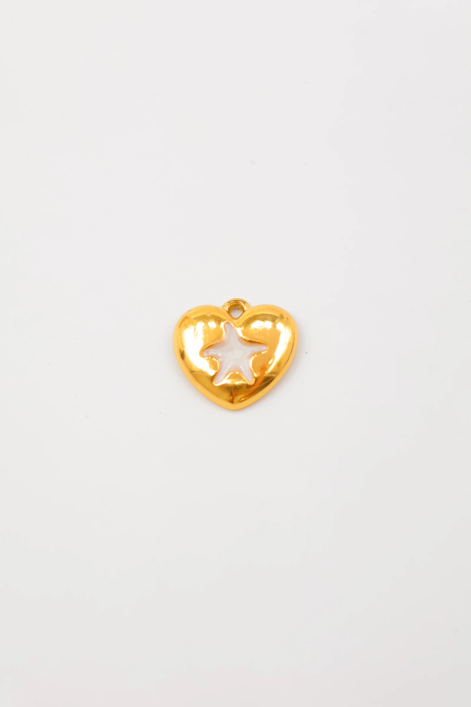 Pendentif en acier inoxydable - BLANC