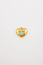 Pendentif en acier inoxydable - BLEU