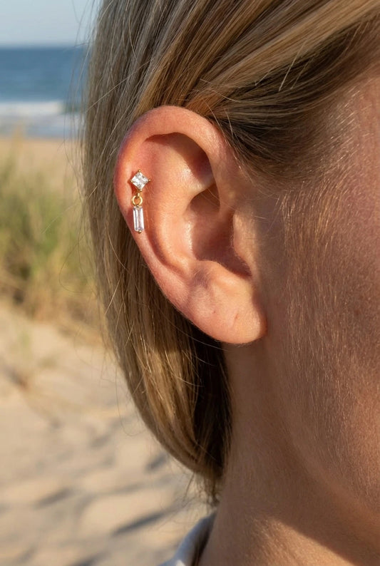 Piercings en acier inoxydable