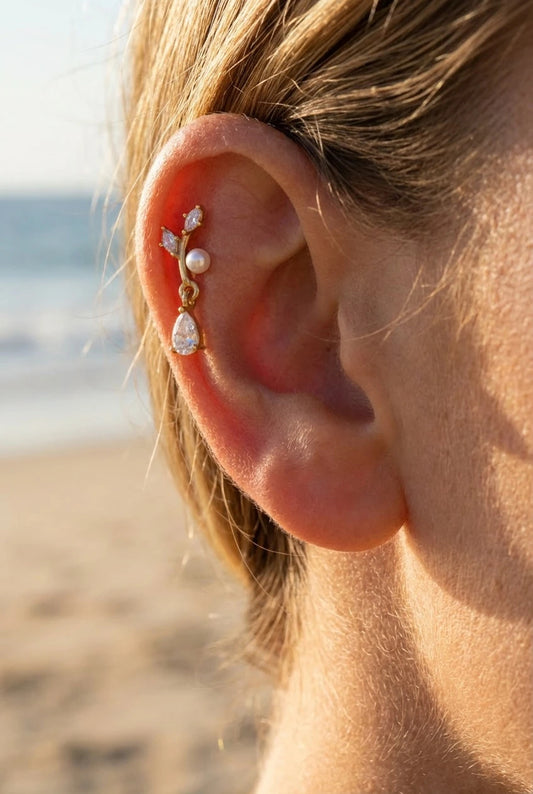 Piercings en acier inoxydable