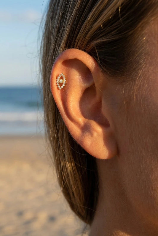 Piercings en acier inoxydable