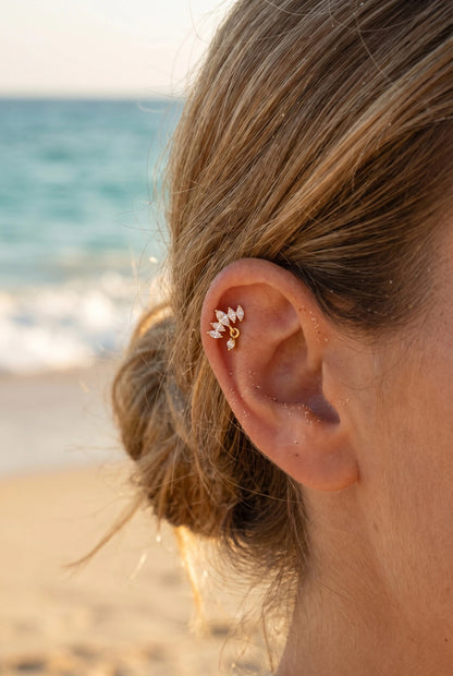 Piercings en acier inoxydable