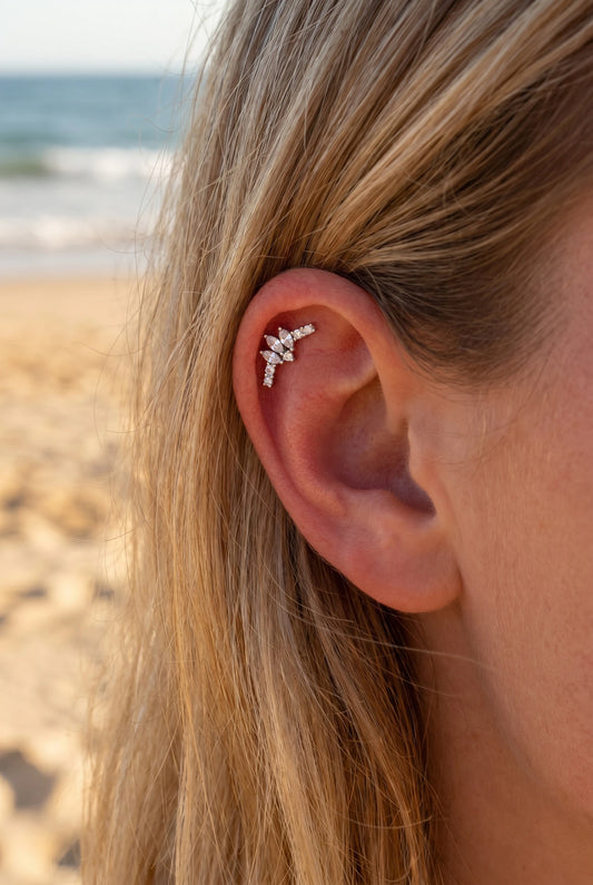 Piercings en acier inoxydable