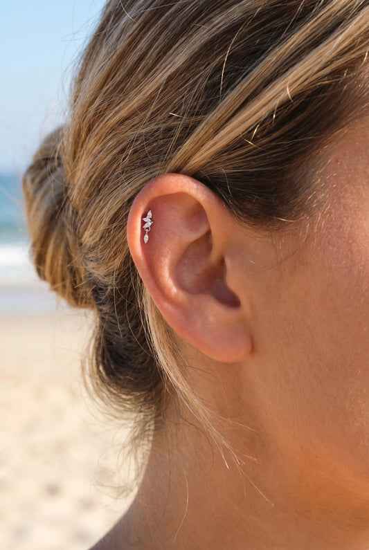 Piercings en acier inoxydable