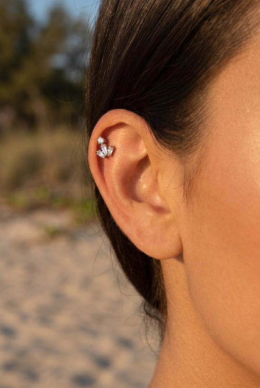 Piercings en acier inoxydable