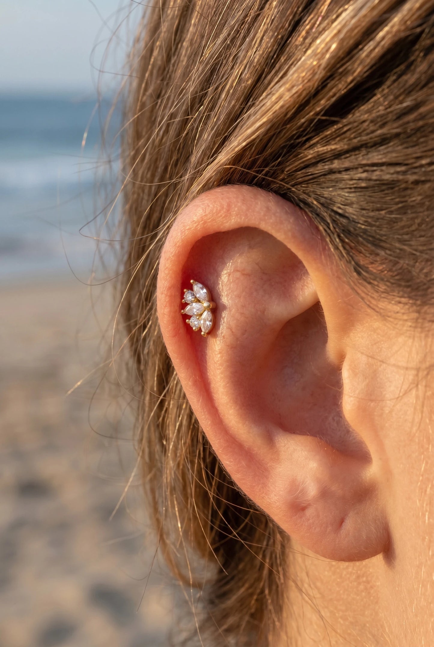 Piercings en acier inoxydable