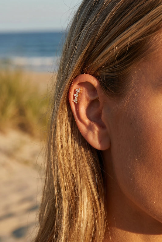 Piercings en acier inoxydable