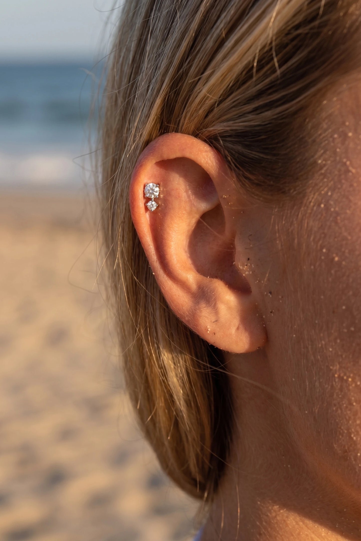 Piercings en acier inoxydable