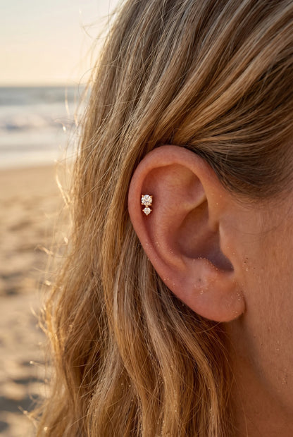 Piercings en acier inoxydable