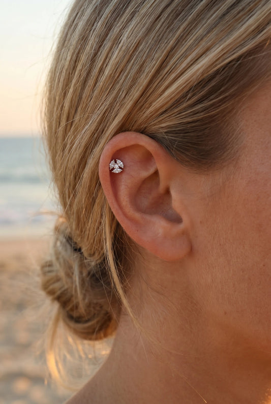 Piercings en acier inoxydable
