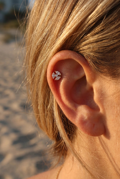 Piercings en acier inoxydable