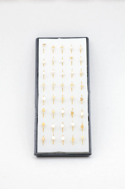 Piercings en acier inoxydable
