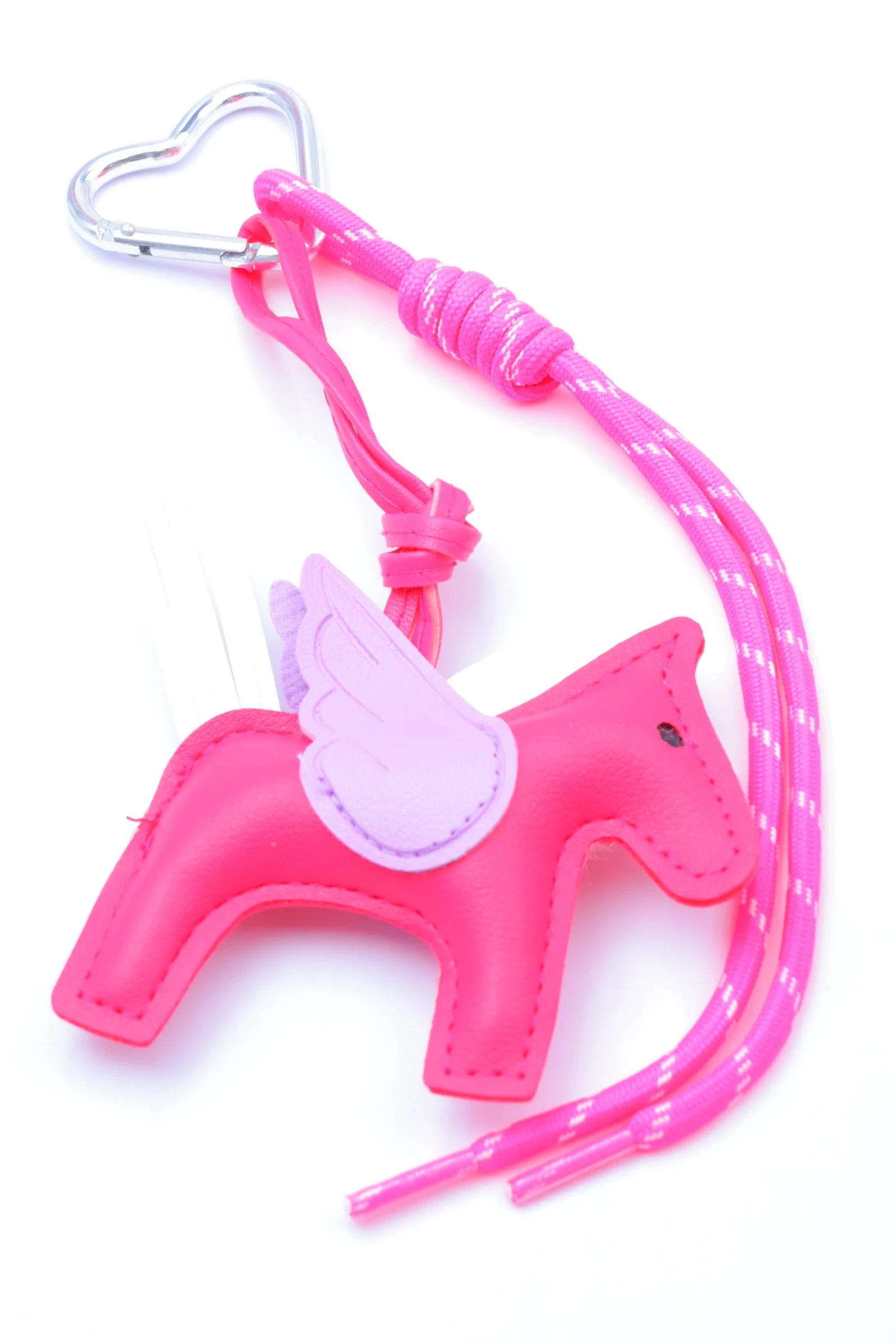 Porte clé cheval - FUCHSIA